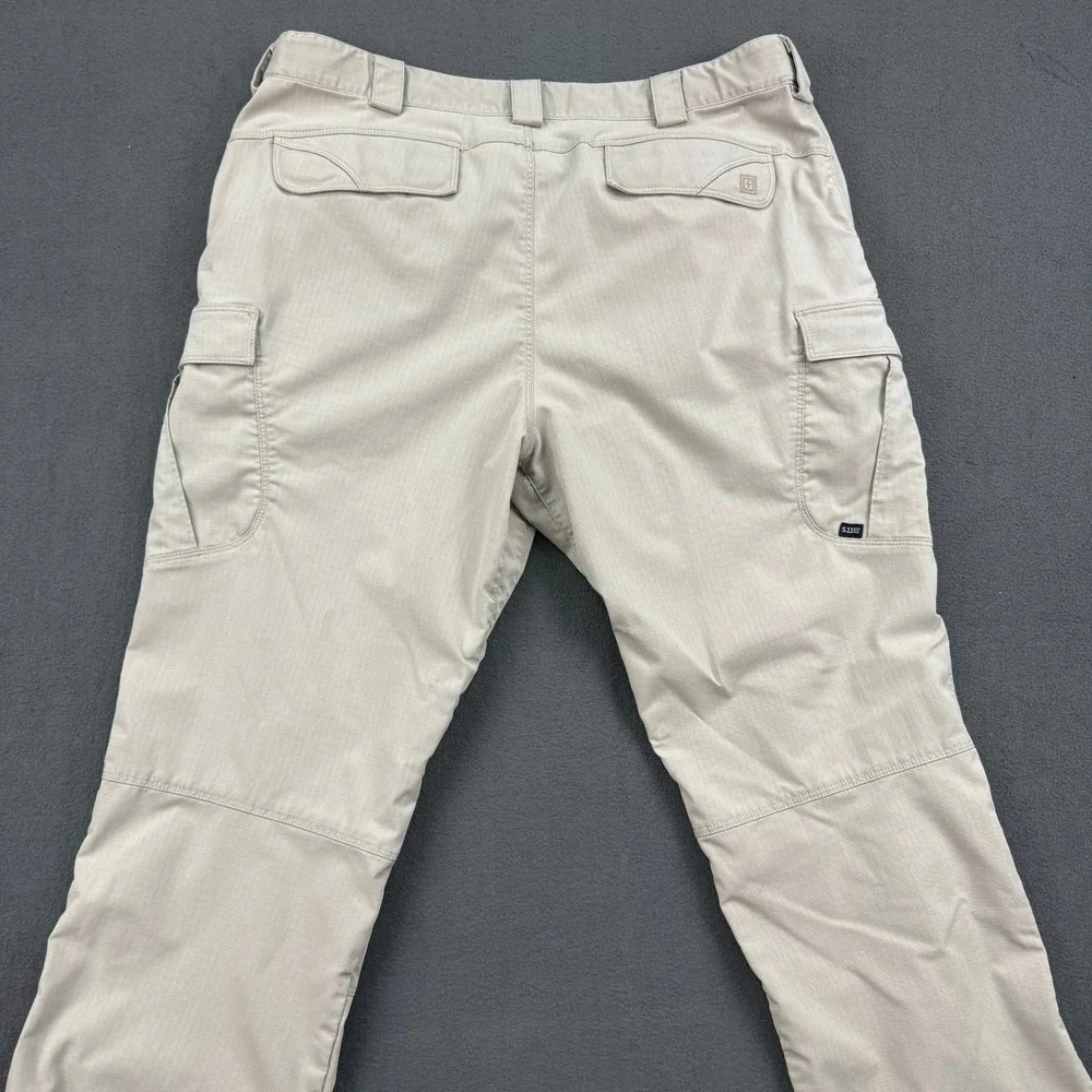 5.11 Tactical Cargo Pants Men's 38x32 Beige Utility Outdoor Workwear